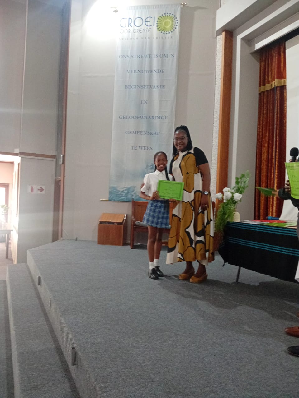 prize giving