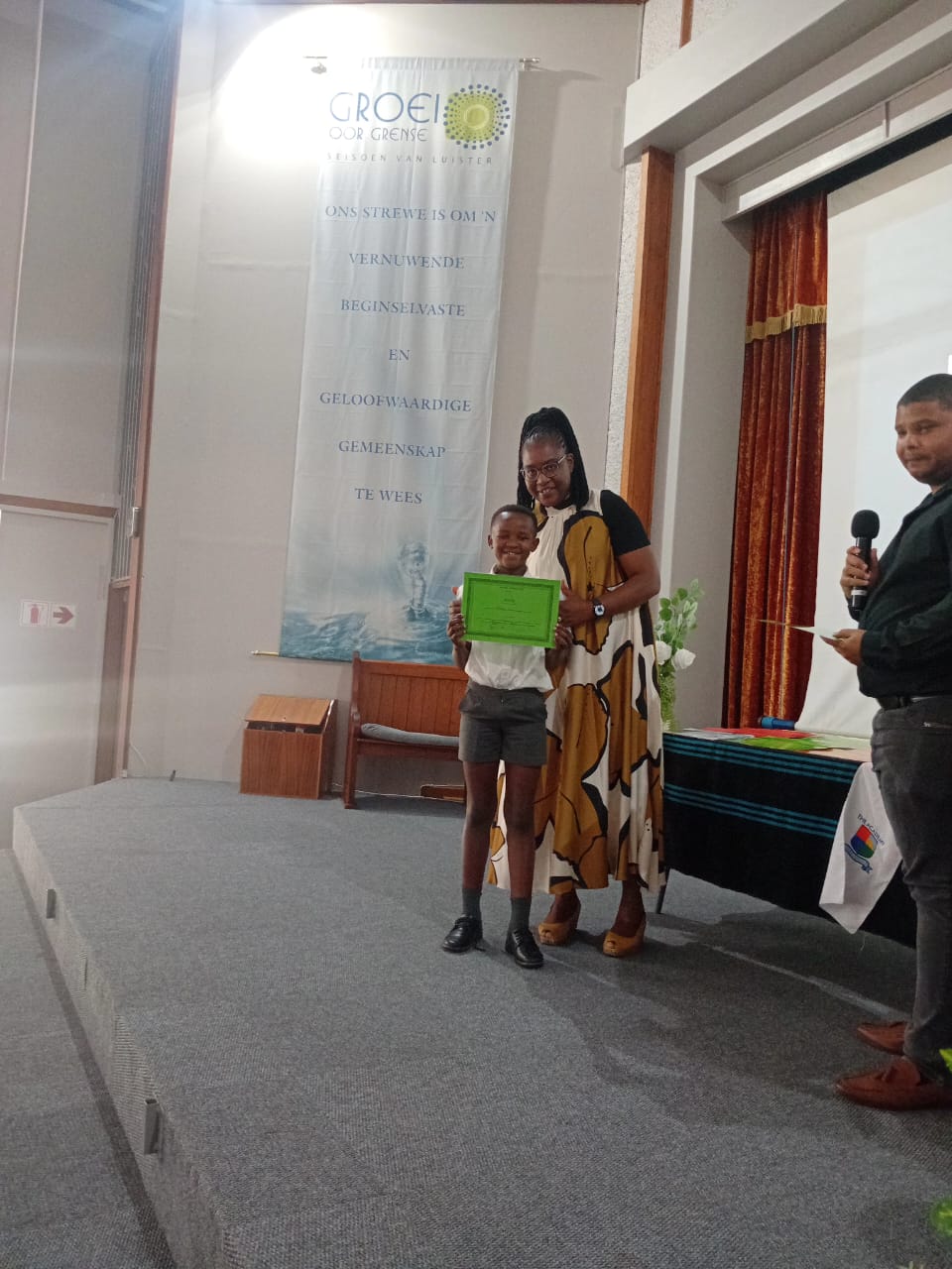 prize giving