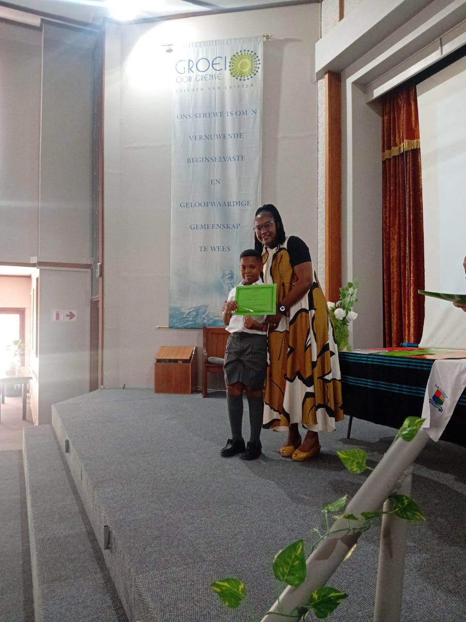 prize giving