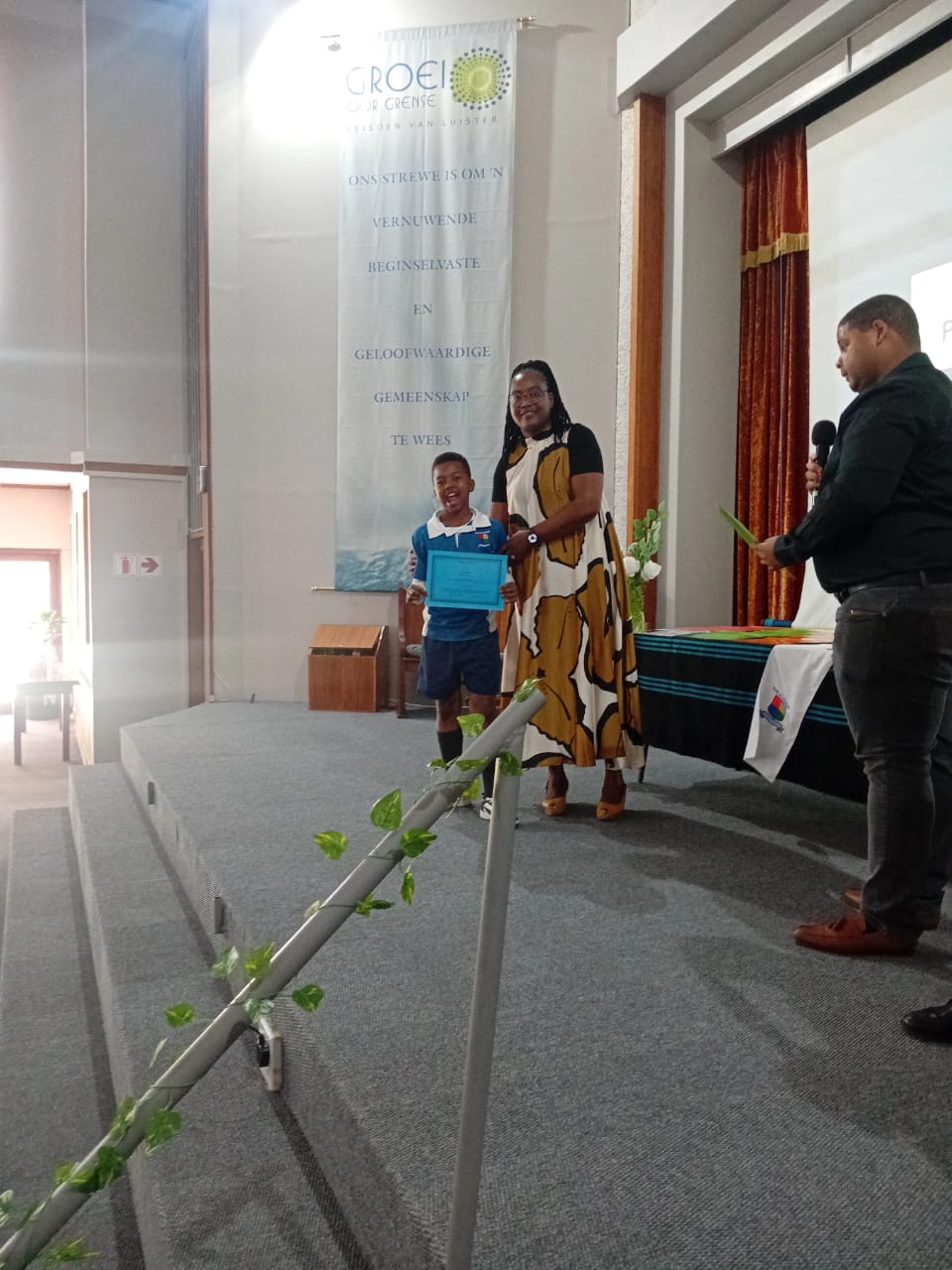 prize giving