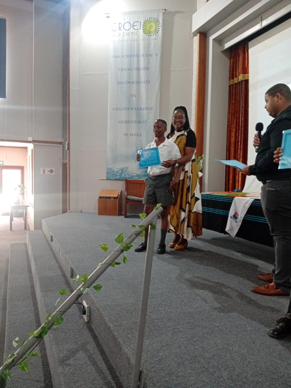 prize giving
